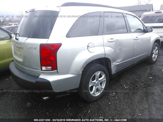 2S3DA217686125417 - 2008 SUZUKI XL7 SILVER photo 4