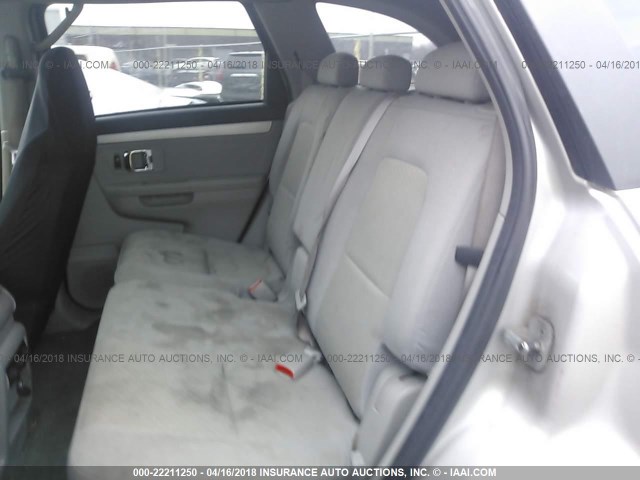 2S3DA217686125417 - 2008 SUZUKI XL7 SILVER photo 8