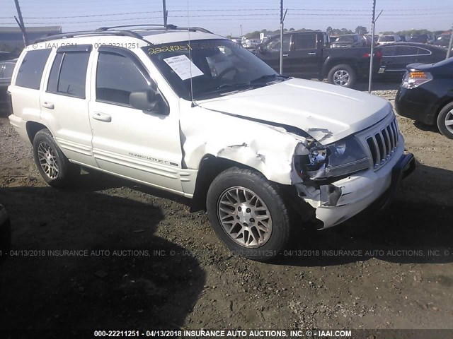 1J4GW58N62C231104 - 2002 JEEP GRAND CHEROKEE LIMITED WHITE photo 6