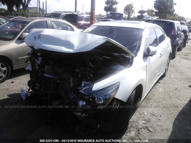 1N4BL3AP9GC124019 - 2016 NISSAN ALTIMA 3.5SL/3.5 SR WHITE photo 2