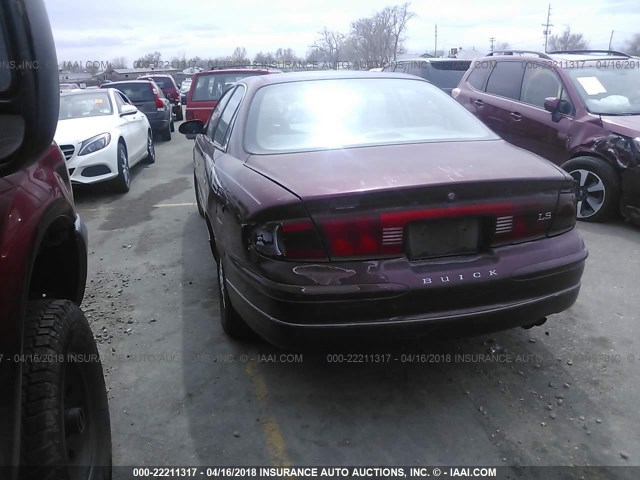 2G4WB52K9X1619013 - 1999 BUICK REGAL LS/LSE MAROON photo 3