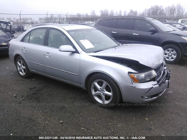 5NPEU46F58H359582 - 2008 HYUNDAI SONATA SE/LIMITED SILVER photo 1