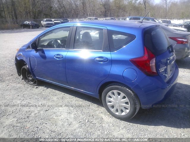 3N1CE2CP7GL351832 - 2016 NISSAN VERSA NOTE S/S PLUS/SV/SL/SR BLUE photo 3