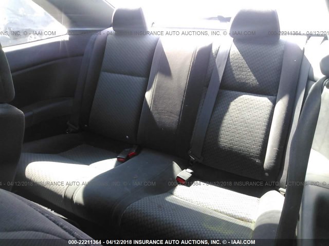 1HGEM22124L041179 - 2004 HONDA CIVIC DX VP BLACK photo 8