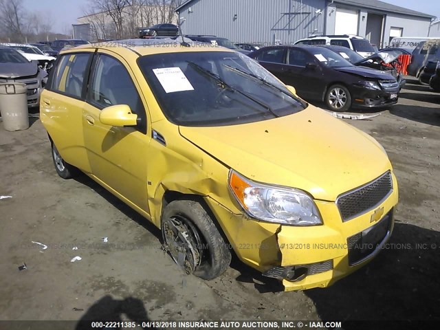 KL1TD66E69B606788 - 2009 CHEVROLET AVEO LS/LT 黄色 照片 6