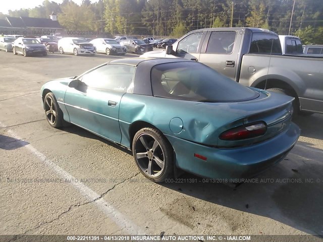 2G1FP22P8R2218817 - 1994 CHEVROLET CAMARO Z28 BLUE photo 3