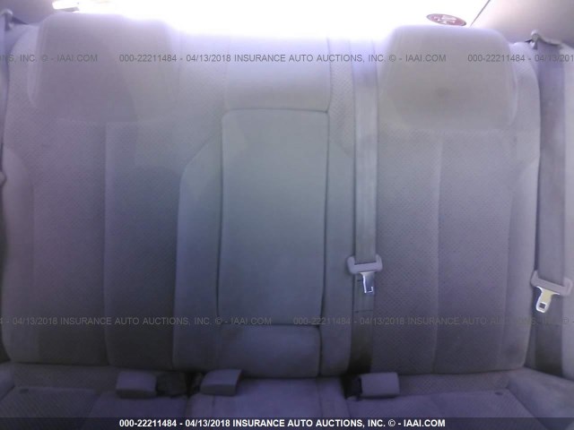 1N4AL11D95N455612 - 2005 NISSAN ALTIMA S/SL GRAY photo 8