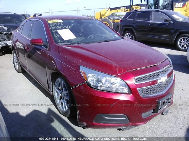 1G11D5SR1DF251364 - 2013 CHEVROLET MALIBU 1LT 红色 照片 1