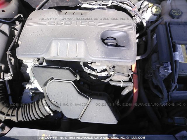 1G11D5SR1DF251364 - 2013 CHEVROLET MALIBU 1LT 红色 照片 10