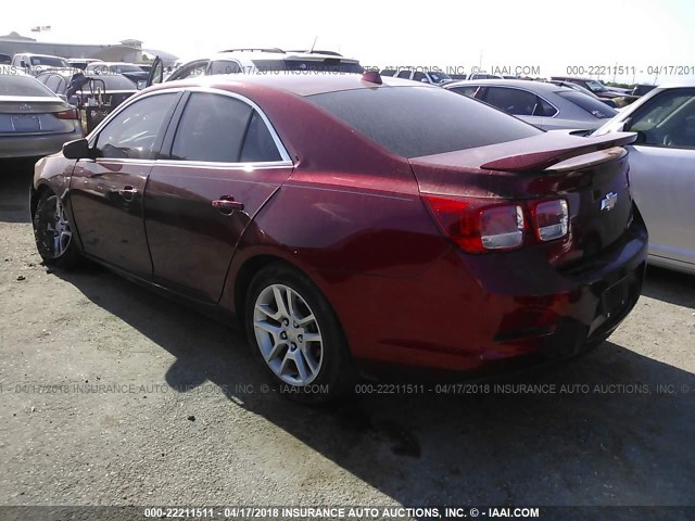 1G11D5SR1DF251364 - 2013 CHEVROLET MALIBU 1LT 红色 照片 3