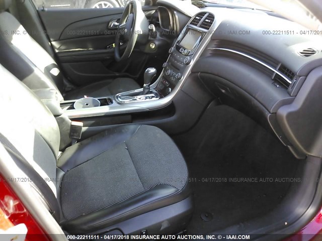 1G11D5SR1DF251364 - 2013 CHEVROLET MALIBU 1LT 红色 照片 5