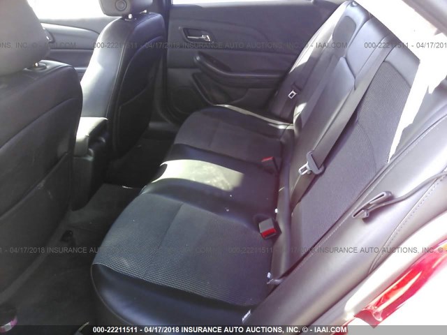 1G11D5SR1DF251364 - 2013 CHEVROLET MALIBU 1LT 红色 照片 8