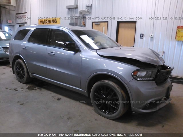 1C4RDJDG5FC885960 - 2015 DODGE DURANGO LIMITED SILVER photo 1