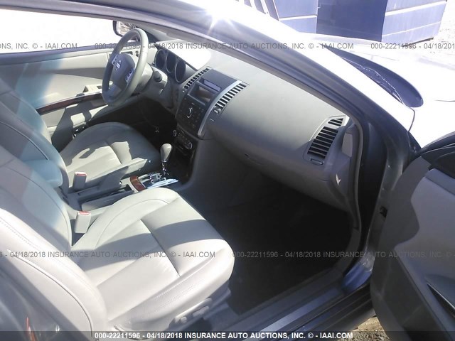 1N4BA41E27C816794 - 2007 NISSAN MAXIMA SE/SL GRAY photo 5