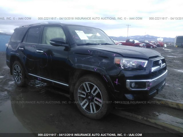 JTEBU5JR7F5267621 - 2015 TOYOTA 4RUNNER SR5/LIMITED/TRAIL/TRD PRO BLACK photo 1