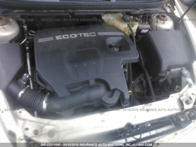 1G1ZA5E04AF126847 - 2010 CHEVROLET MALIBU LS 金色 照片 10