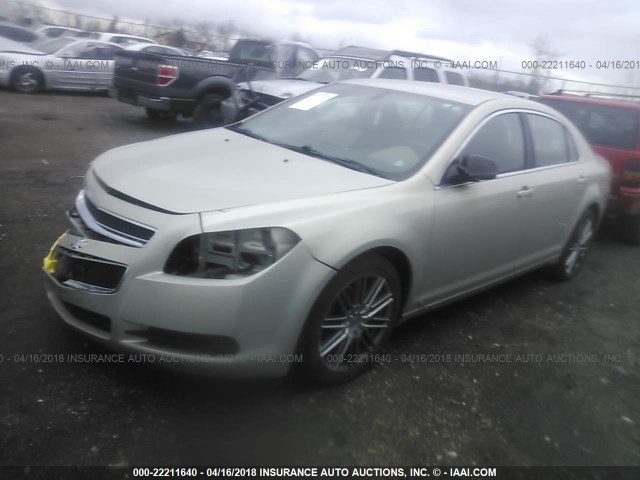 1G1ZA5E04AF126847 - 2010 CHEVROLET MALIBU LS 金色 照片 2