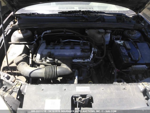 1G1ZS58F57F147101 - 2007 CHEVROLET MALIBU LS შავი ფოტო 10