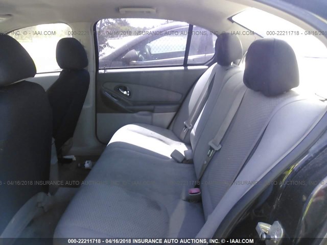1G1ZS58F57F147101 - 2007 CHEVROLET MALIBU LS შავი ფოტო 8