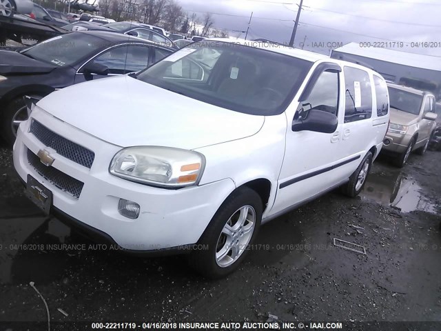 1GNDV23L35D277656 - 2005 CHEVROLET UPLANDER LS თეთრი ფოტო 2