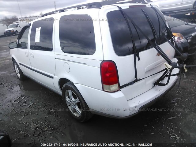 1GNDV23L35D277656 - 2005 CHEVROLET UPLANDER LS თეთრი ფოტო 3
