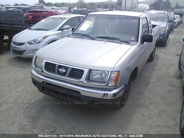 1N6DD26S3XC321739 - 1999 NISSAN FRONTIER KING CAB XE/KING CAB SE SILVER photo 6