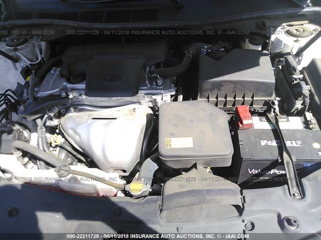 4T4BF1FKXER415446 - 2014 TOYOTA CAMRY L/SE/LE/XLE Ağ foto 10