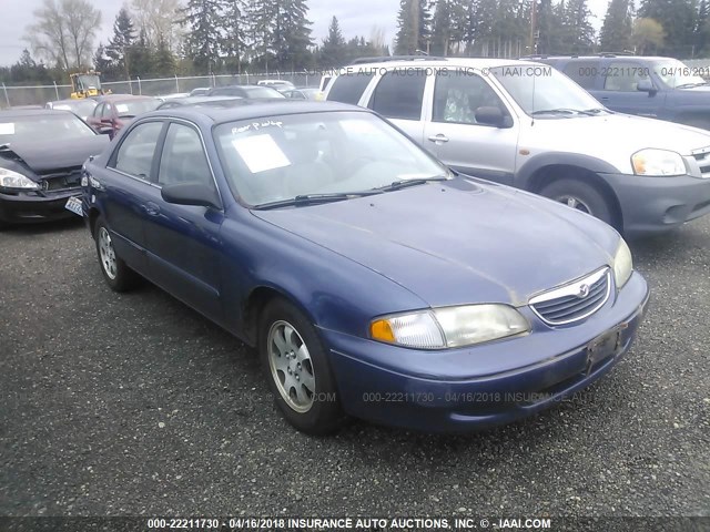 1YVGF22D9X5866943 - 1999 MAZDA 626 ES/LX BLUE photo 1