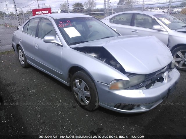 4A3AA46G03E128112 - 2003 MITSUBISHI GALANT ES/LS SILVER photo 1