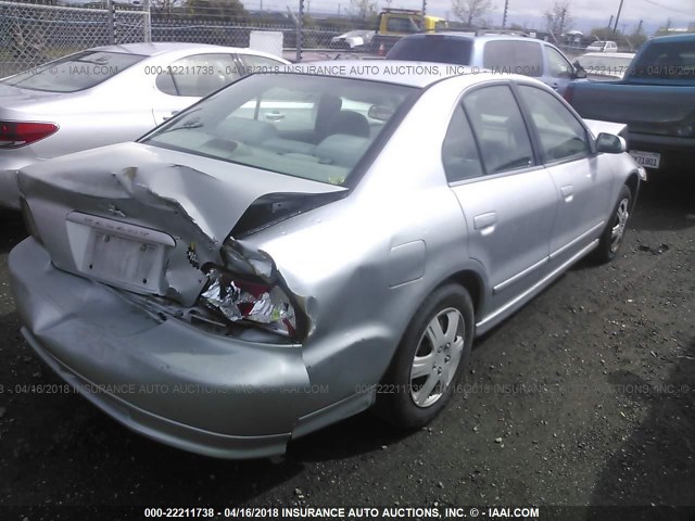 4A3AA46G03E128112 - 2003 MITSUBISHI GALANT ES/LS SILVER photo 4