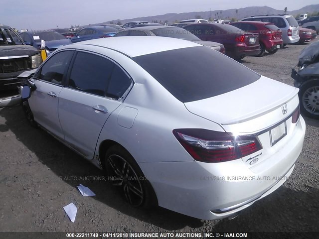 1HGCR2F50HA124729 - 2017 HONDA ACCORD SPORT 白色 照片 3
