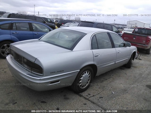 1G4CW52K3X4608097 - 1999 BUICK PARK AVENUE  SILVER photo 4