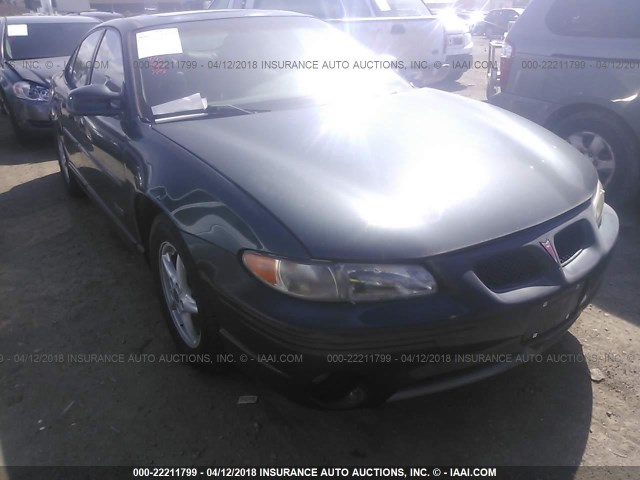 1G2WR5217YF176222 - 2000 PONTIAC GRAND PRIX GTP Yaşıl foto 1