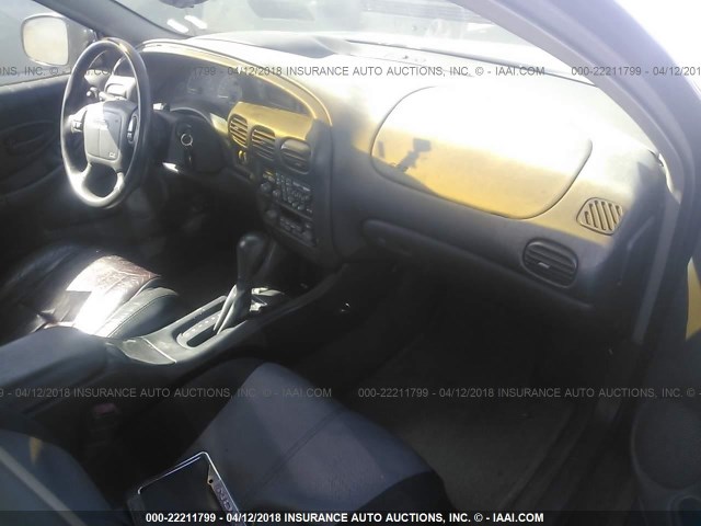 1G2WR5217YF176222 - 2000 PONTIAC GRAND PRIX GTP Yaşıl foto 5