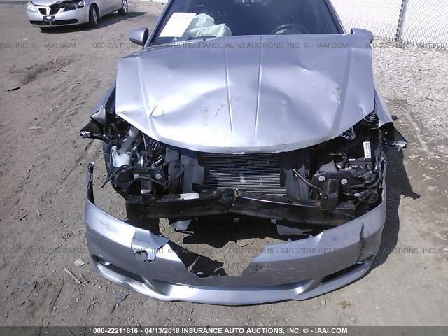 1C3CDZCB9DN665995 - 2013 DODGE AVENGER SXT SILVER photo 6