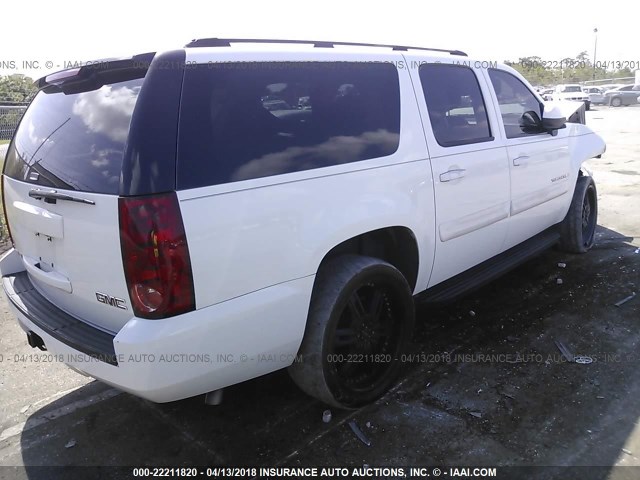 1GKFC16J87J236072 - 2007 GMC YUKON XL C1500 WHITE photo 4