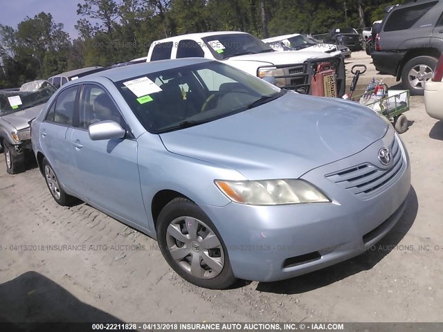 4T1BE46K58U784556 - 2008 TOYOTA CAMRY CE/LE/XLE/SE BLUE photo 1