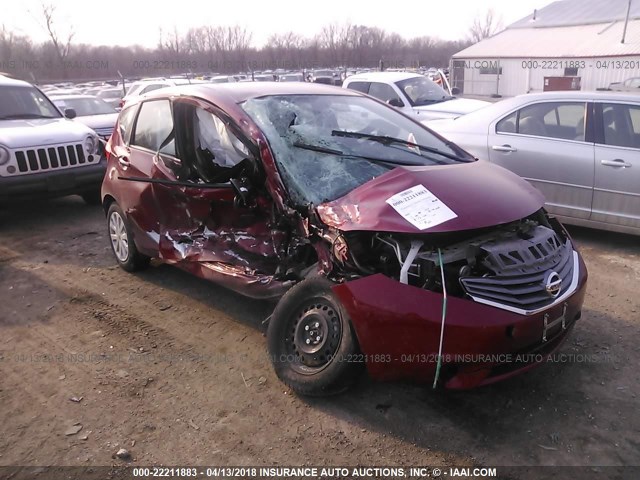 3N1CE2CP8GL383169 - 2016 NISSAN VERSA NOTE S/S PLUS/SV/SL/SR MAROON photo 1