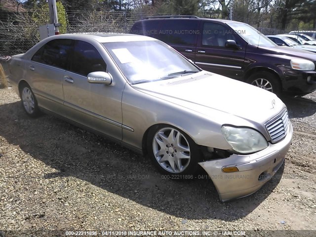 WDBNG70J33A333728 - 2003 MERCEDES-BENZ S 430 GOLD photo 1