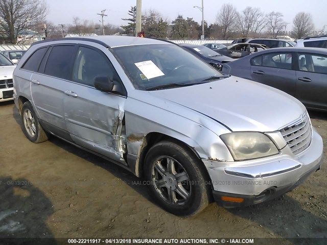 2C4GF68475R659021 - 2005 CHRYSLER PACIFICA TOURING SILVER photo 6