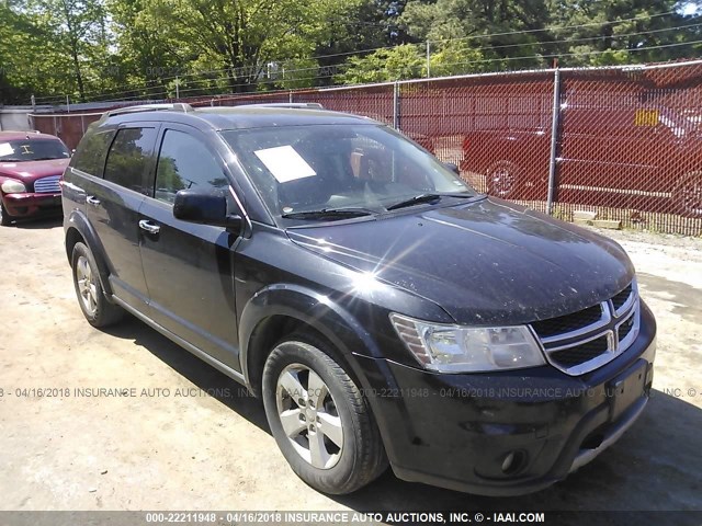 3D4PG3FG7BT530989 - 2011 DODGE JOURNEY CREW BLACK photo 1