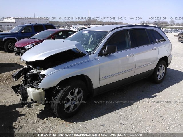 2A4GM68416R787692 - 2006 CHRYSLER PACIFICA TOURING SILVER photo 2