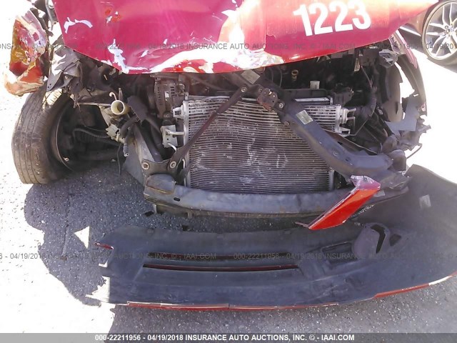 1D8HN44EX9B507220 - 2009 DODGE GRAND CARAVAN SE RED photo 6