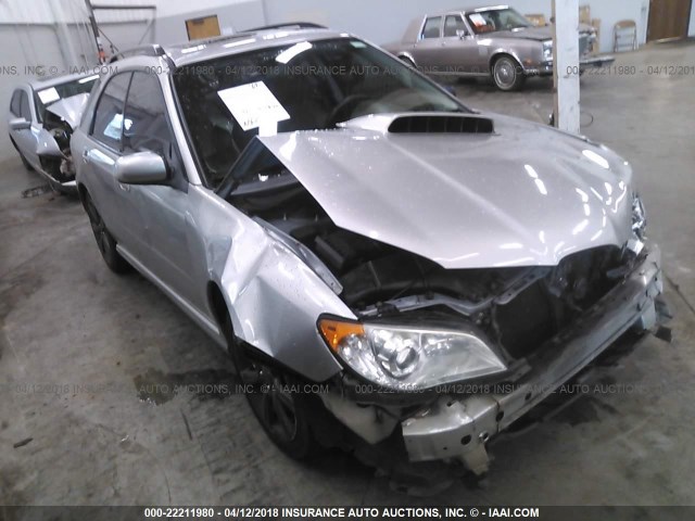 JF1GG74607G801312 - 2007 SUBARU IMPREZA WRX/LIMITED SILVER photo 1