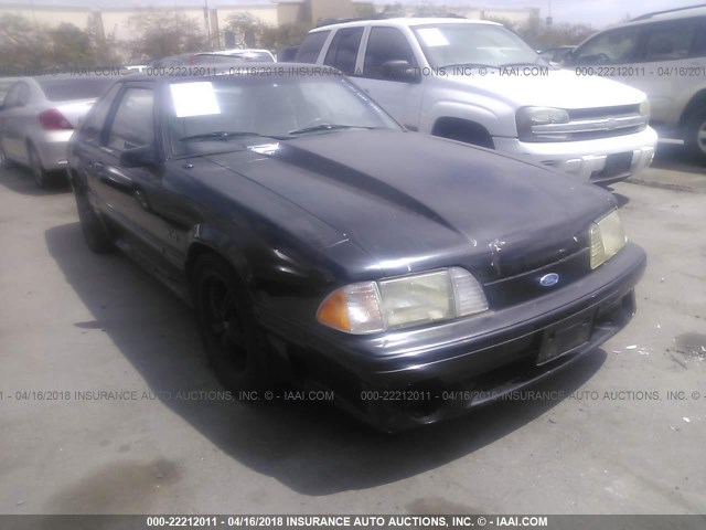 1FABP42E1KF251023 - 1989 FORD MUSTANG GT/COBRA GT BLACK photo 1