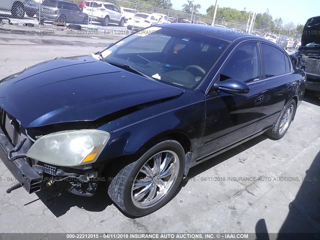 1N4AL11D56N375886 - 2006 NISSAN ALTIMA S/SL BLACK photo 2