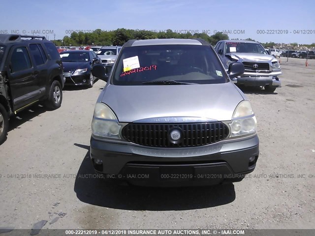 3G5DA03E55S551893 - 2005 BUICK RENDEZVOUS CX/CXL SILVER photo 6