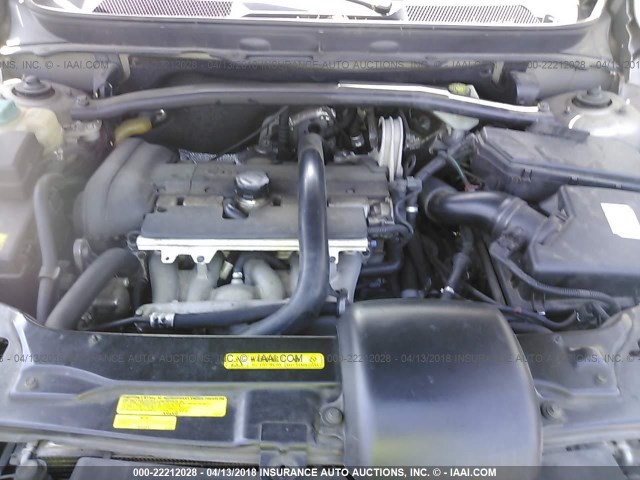 YV1CZ59H541040027 - 2004 VOLVO XC90 GOLD photo 10