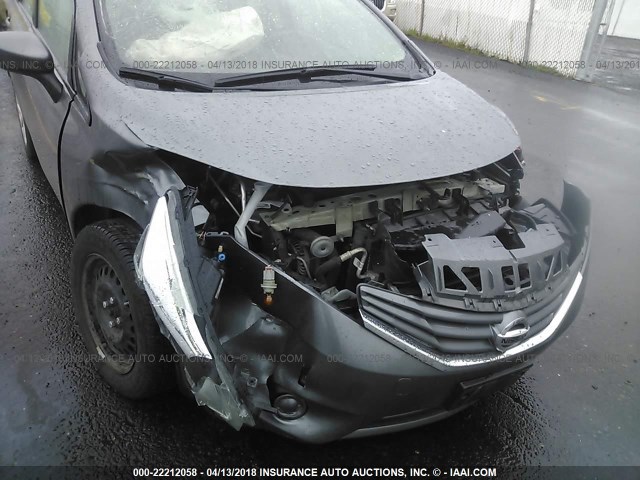 3N1CE2CP9GL389000 - 2016 NISSAN VERSA NOTE S/S PLUS/SV/SL/SR GRAY photo 6