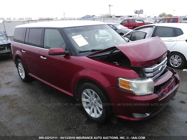 2FMDK52C79BA73826 - 2009 FORD FLEX SEL წითელი ფოტო 1